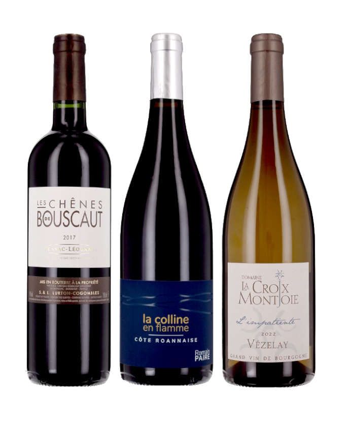 Sélection de connaisseurs - 3 bouteilles