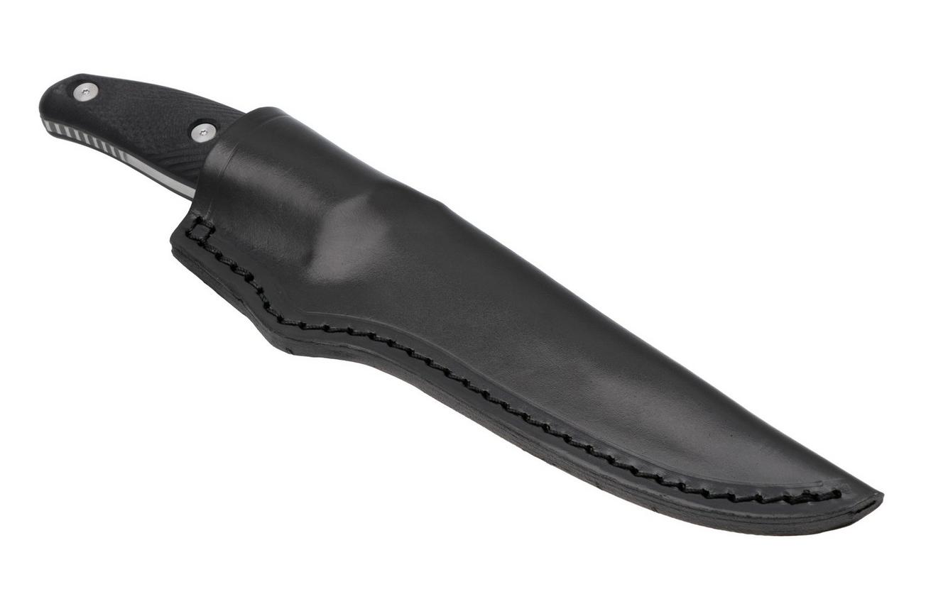 Böker Magnum Collection 2025 02MAG2025 Satin BKR-10, Textured Black G10, Limited Edition vaststaand mes
