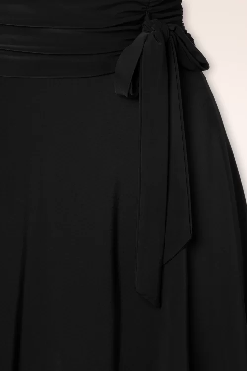 Vintage Chic for Topvintage Aliyah swing rok in zwart