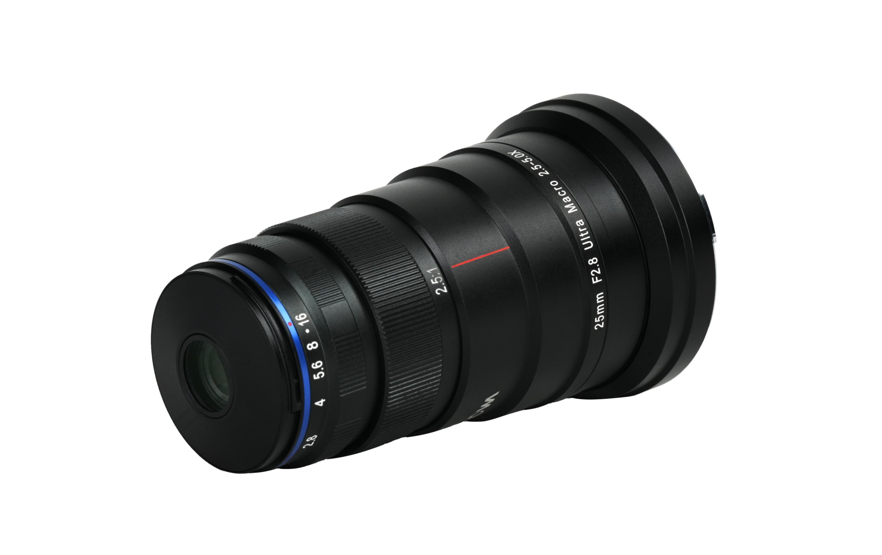 Festbrennweite 25 mm F/2.8 2.5-5x UltraMacro – Canon RF<br>Kompaktes und vielseitiges Makroobjektiv mit hoher Vergrößerung