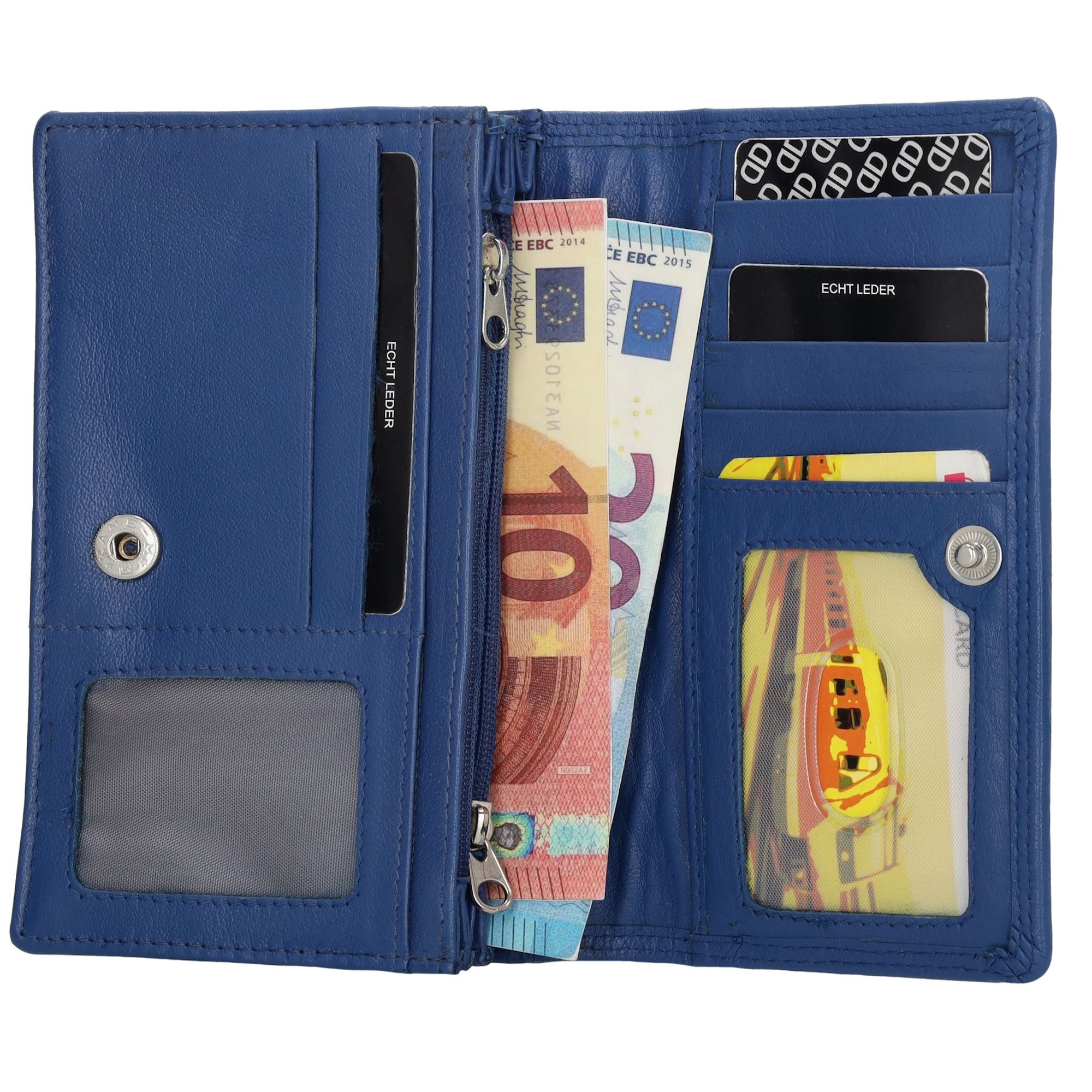 Double-D FH-Serie Portemonnee Sky Blauw