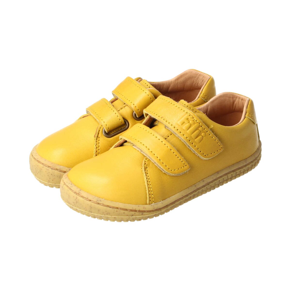 B3244-4 mustard SOFT-WALK BIO-nappa leather velcro Weite/M