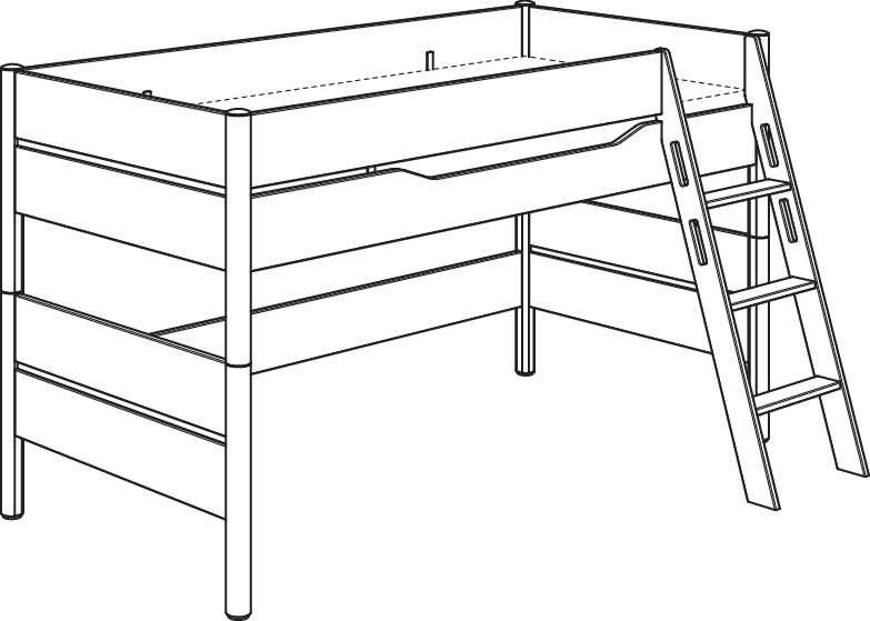 Spielbett PAIDI YLVIE