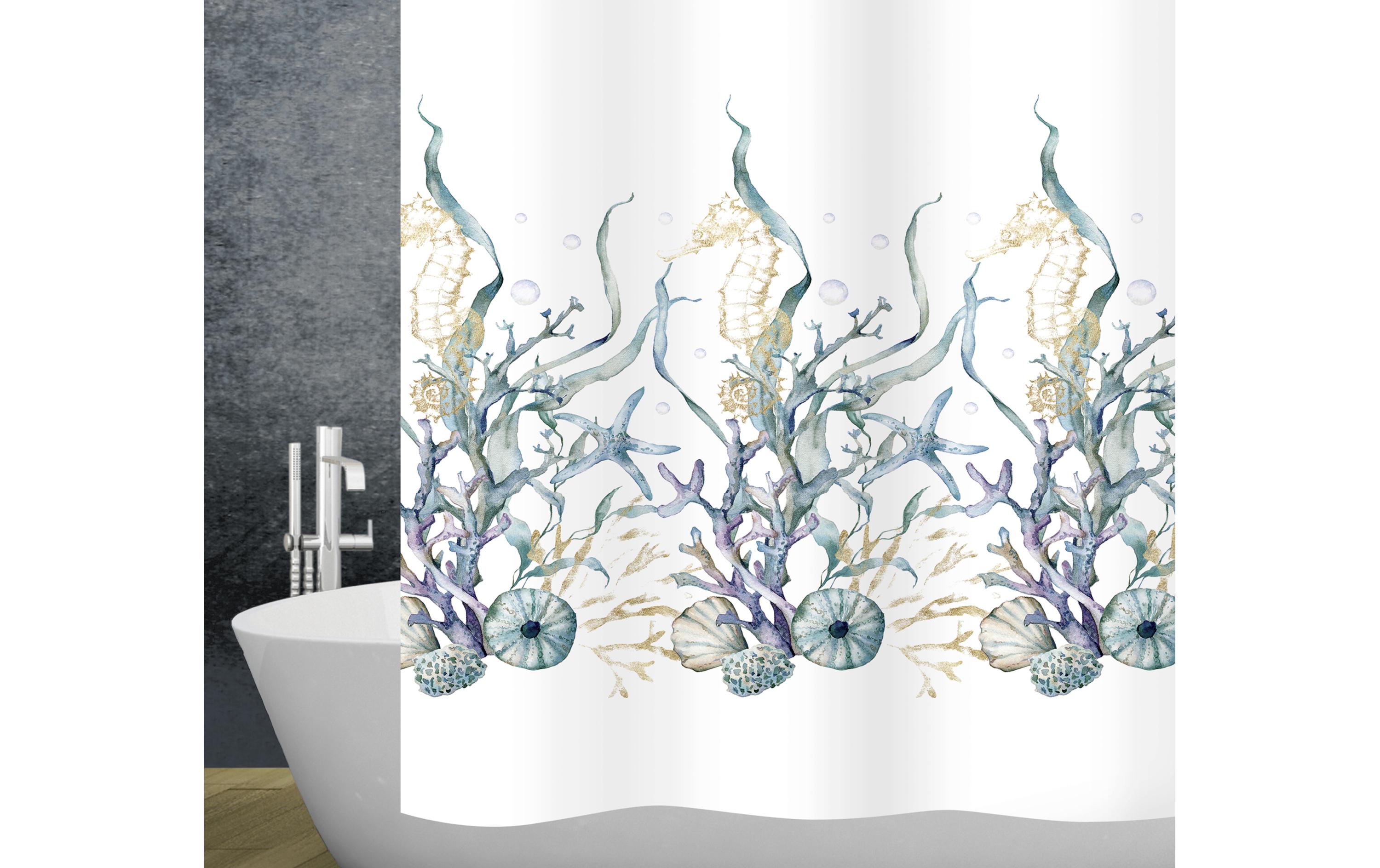 Duschvorhang Marina 180 x 200 cm, MehrfarbigBadevorhang Eco Line
