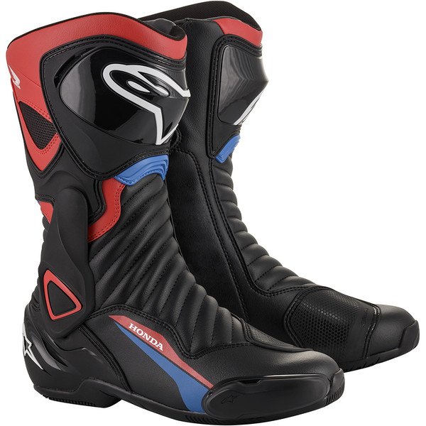 Alpinestars - Bottes SMX-6 V2 Honda Noir / Rouge / Bleu