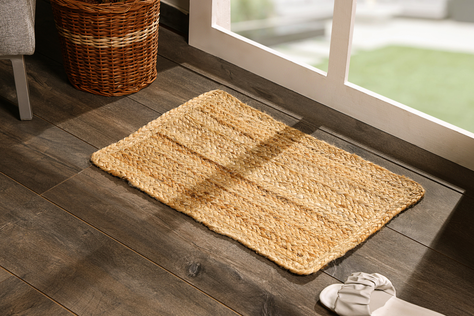 Teppich LOLA - naturfarben - 40x60 cm