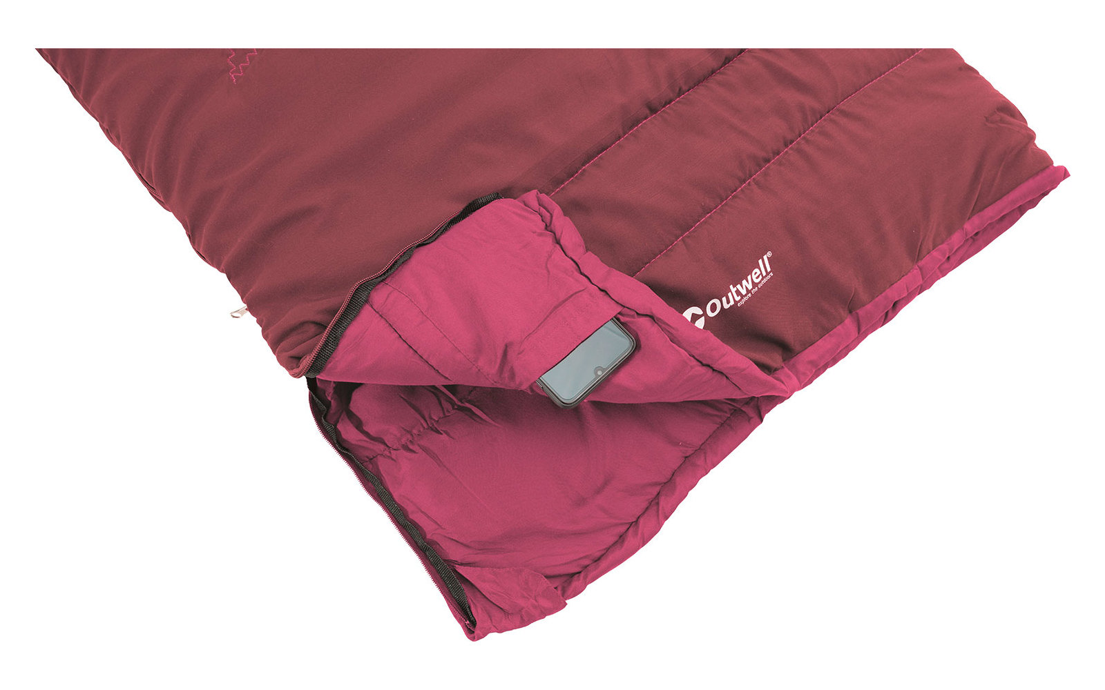 Outwell Champ Kids Kinder-Deckenschlafsack  blau