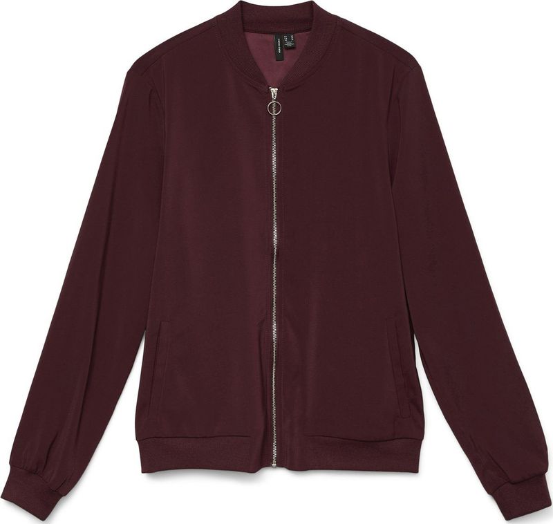 Vero Moda - Vmcoco Bomber Jack - Winetasting - Polyester - Regular Fit