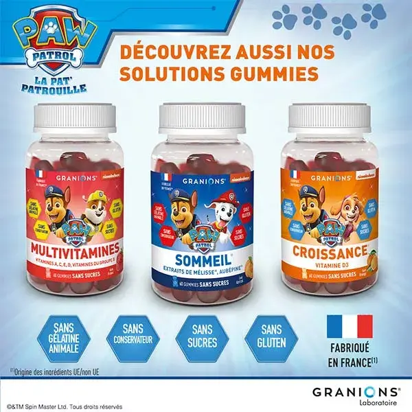 Granions Cacau em Pó Patrulha Canina para Crescimento 300g