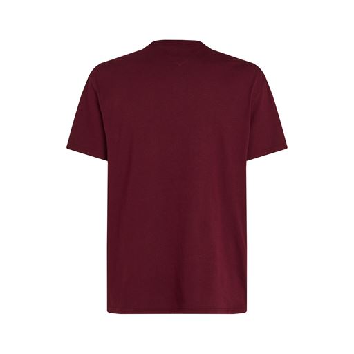 Tommy Jeans Crest Flag T-shirt, Deep Rouge, XL