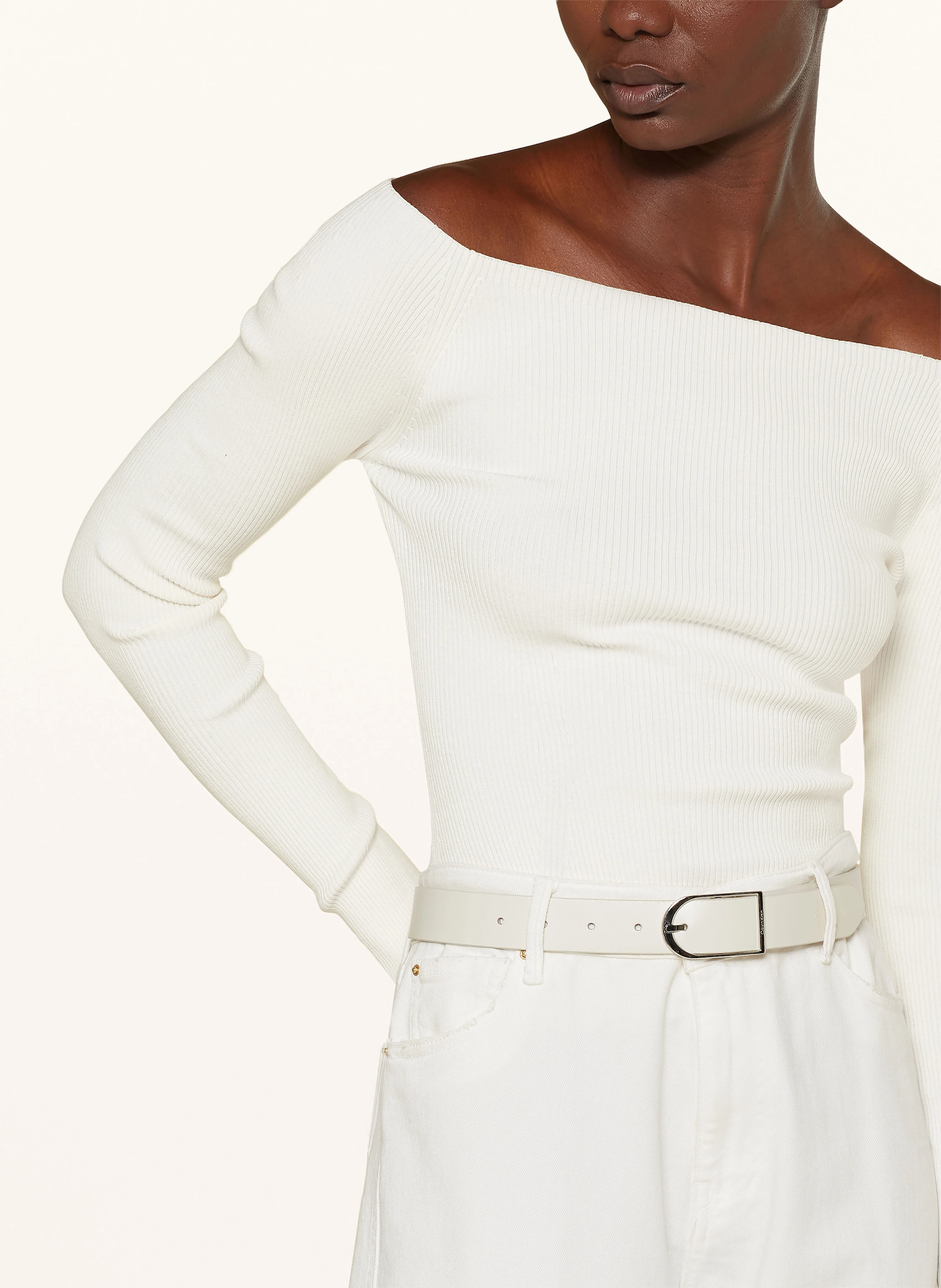 DRYKORN Off-Shoulder-Longsleeve AMAYLA