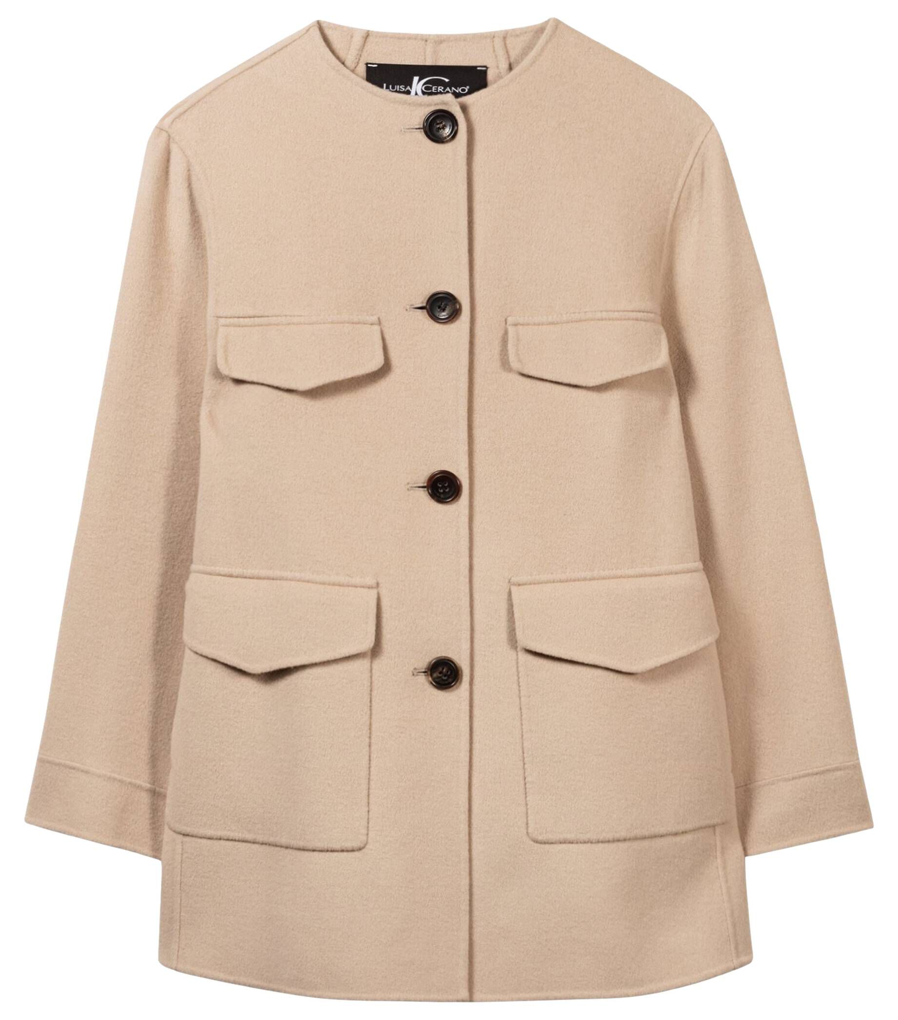 Luisa Cerano| Damen Jacke mit Wolle und Kaschmir