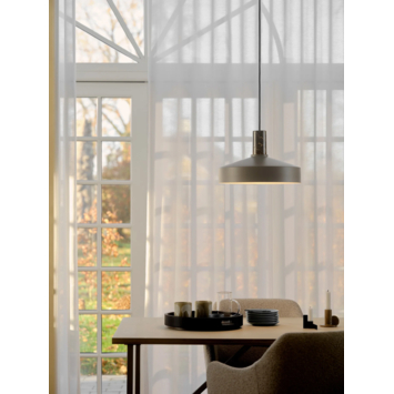 Nordlux hanglamp Elvas marmer licht bruin 60W - E27