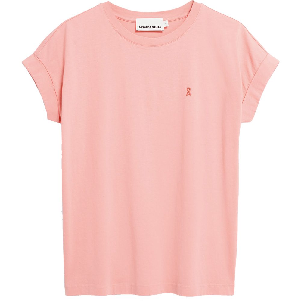 Armedangels Idaara T-Shirt Damen deep rosalilly