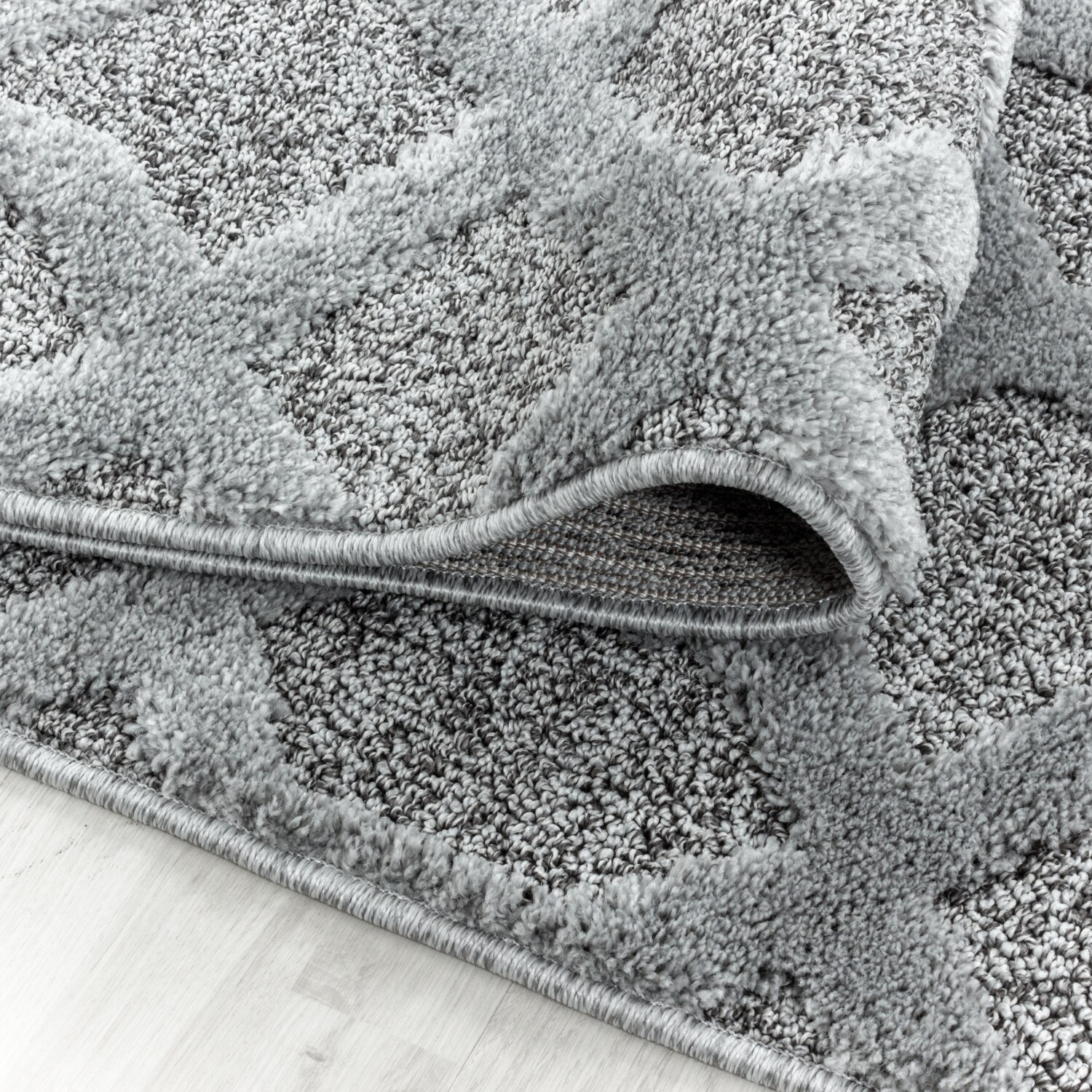Modern Designer Elegante Teppich, Hoch-Tief Effekt 3D Boho Teppich, Pflegeleicht
