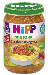 HiPP 15M  Spaghetti Bolognaise 250GR