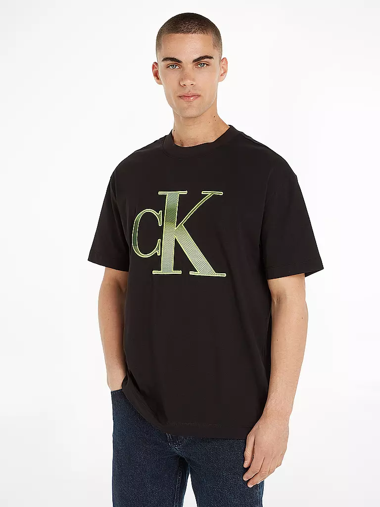 CALVIN KLEIN JEANS T-Shirt schwarz