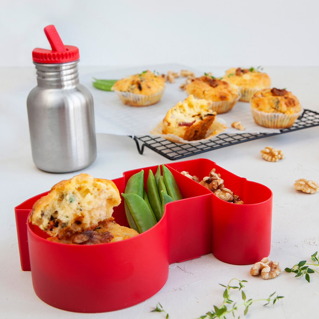 Blafre lunchbox tractor rood BL7551