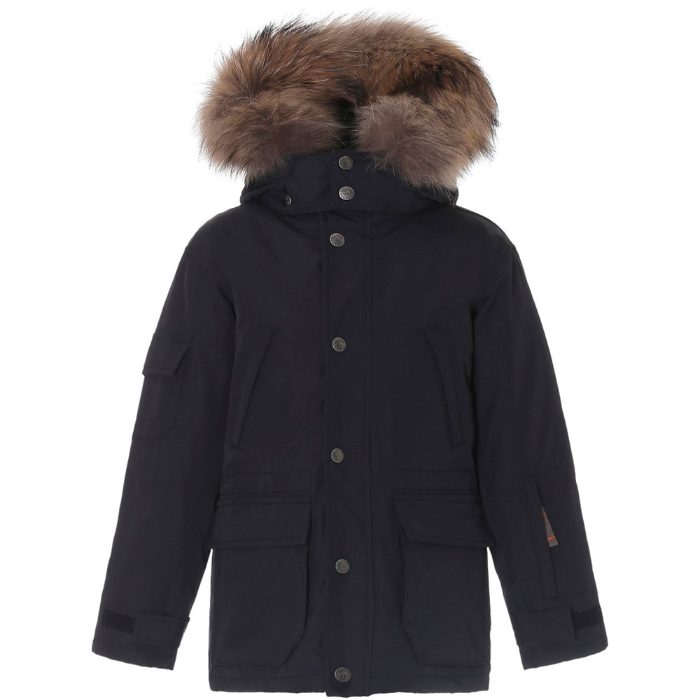 Eskimo Dunjakke m. Pels Black - Ver De Terre