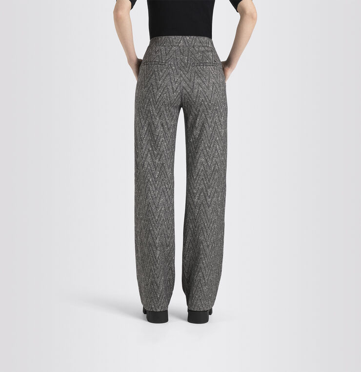 MAC Jeans CHIARA Silver shadow zig zag
