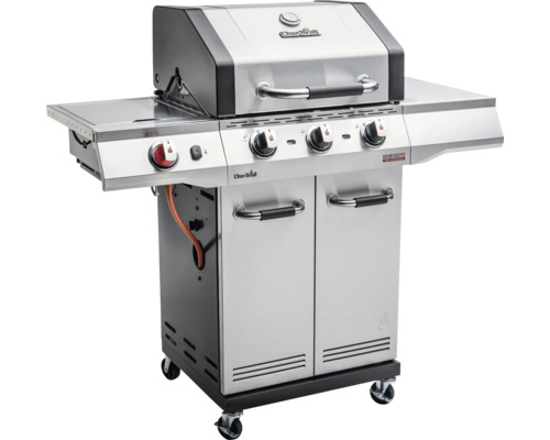 Char-Broil Advantage PRO S 3 gasgrill, gepolijst roestvrij staal, inclusief 3 branders, infraroodbrander en krachtige warmtezone