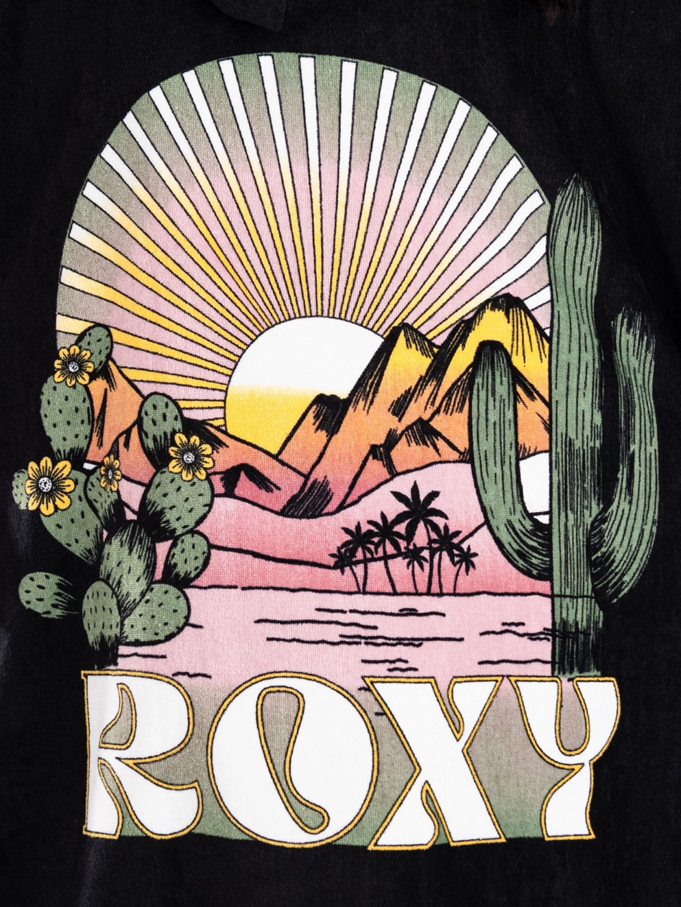 Roxy Infinite Lagoon Surf Poncho anthracite