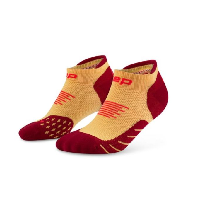CEP Dame Strømper Core Run Socks No-show 5.0 Orange