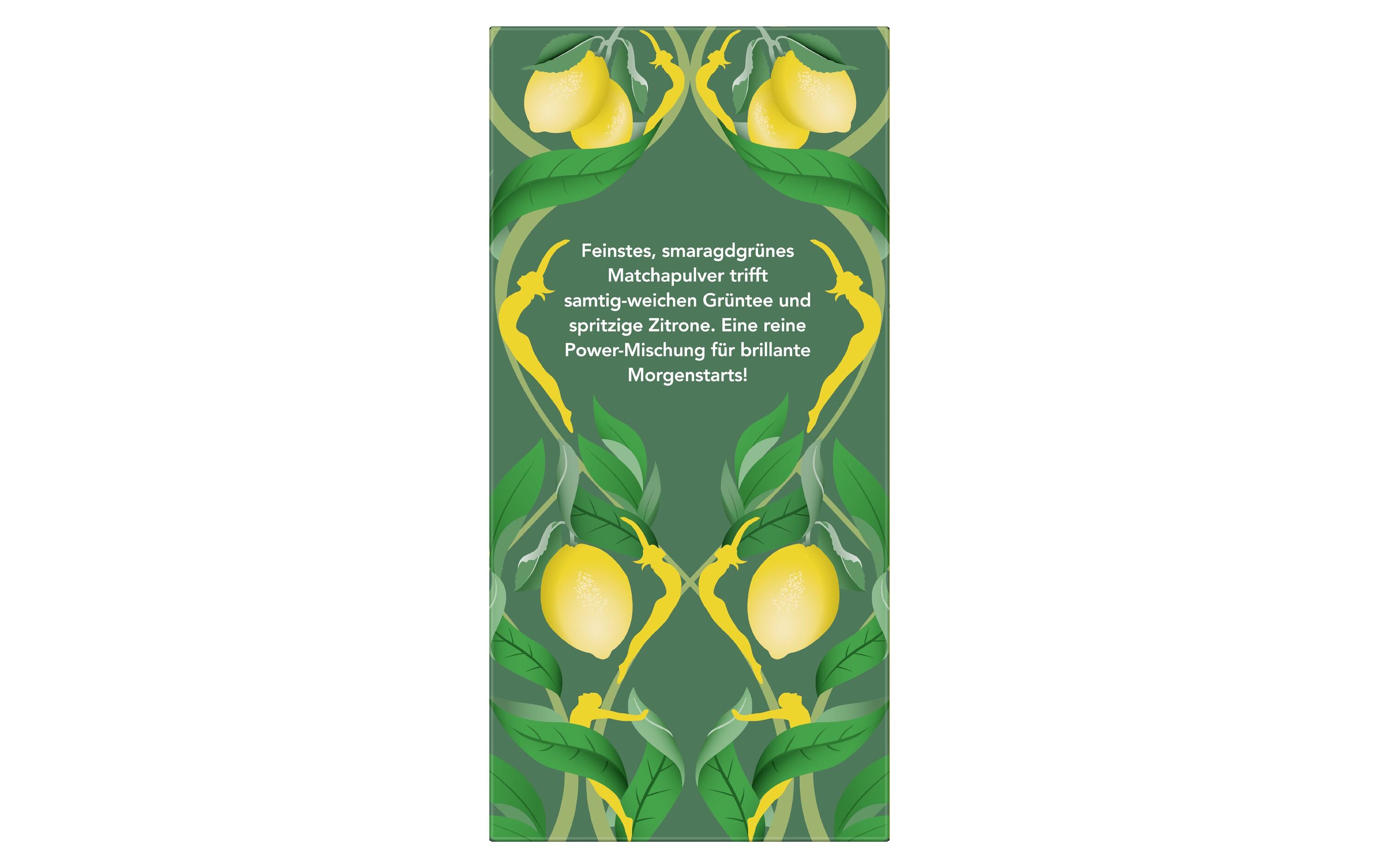 Teebeutel Clean Matcha Green Bio-Tee 20 StückBio-Ganzblatt-Grüntee
