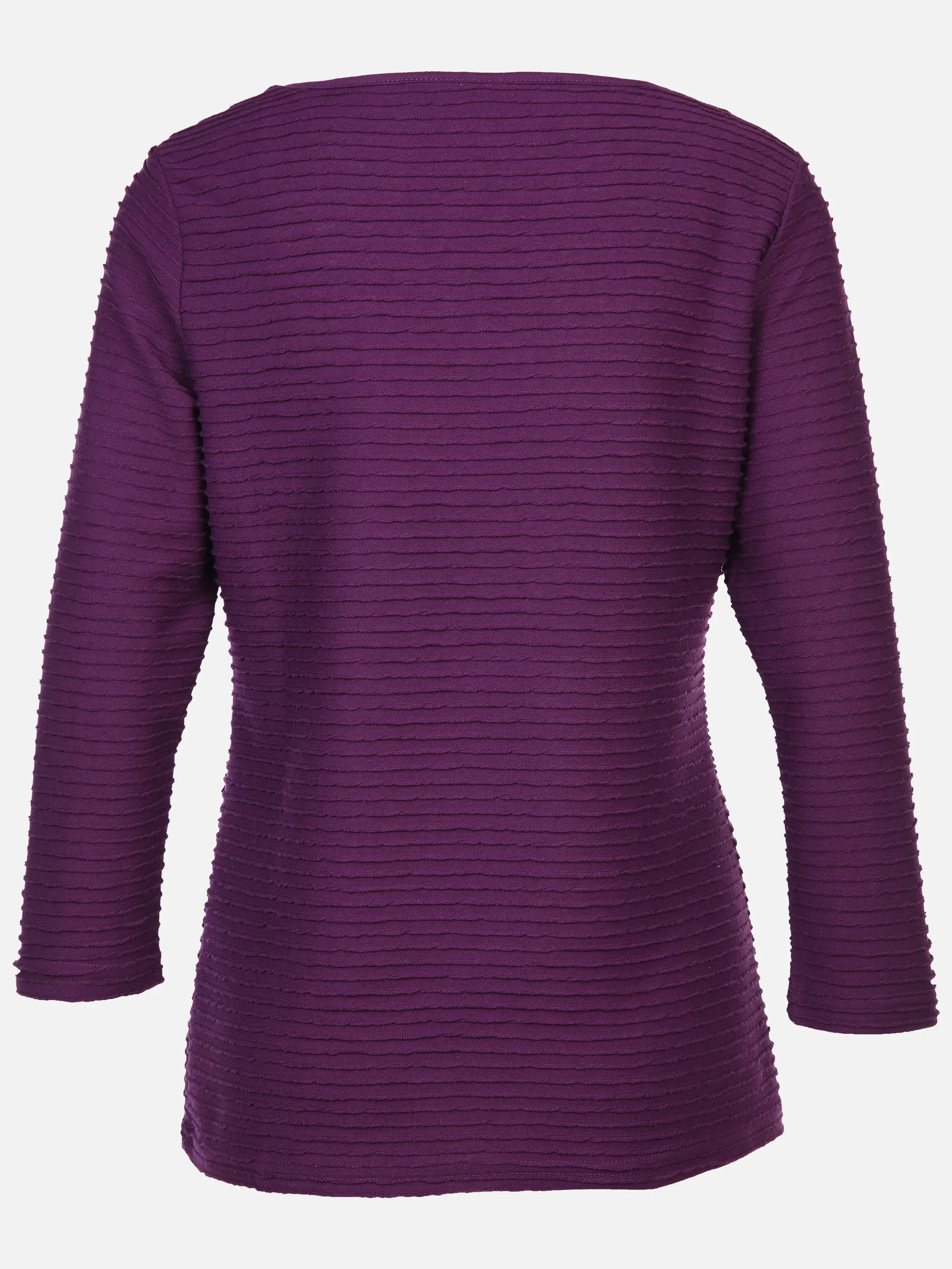 Damen Strukturshirt mit 3/4 Ärmel
