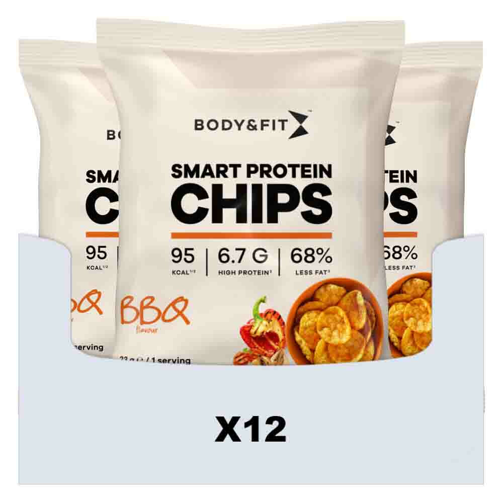 Body & Fit Smart Chips BBQ12 x 23 gr