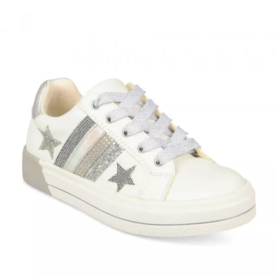 Baskets BLANC LOVELY SKULL