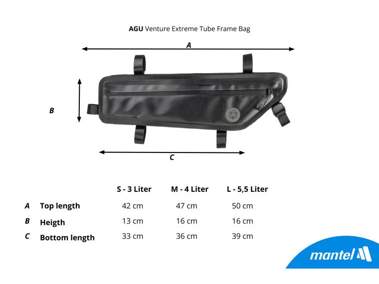 AGU Venture Frame Bag Extreme Frametas