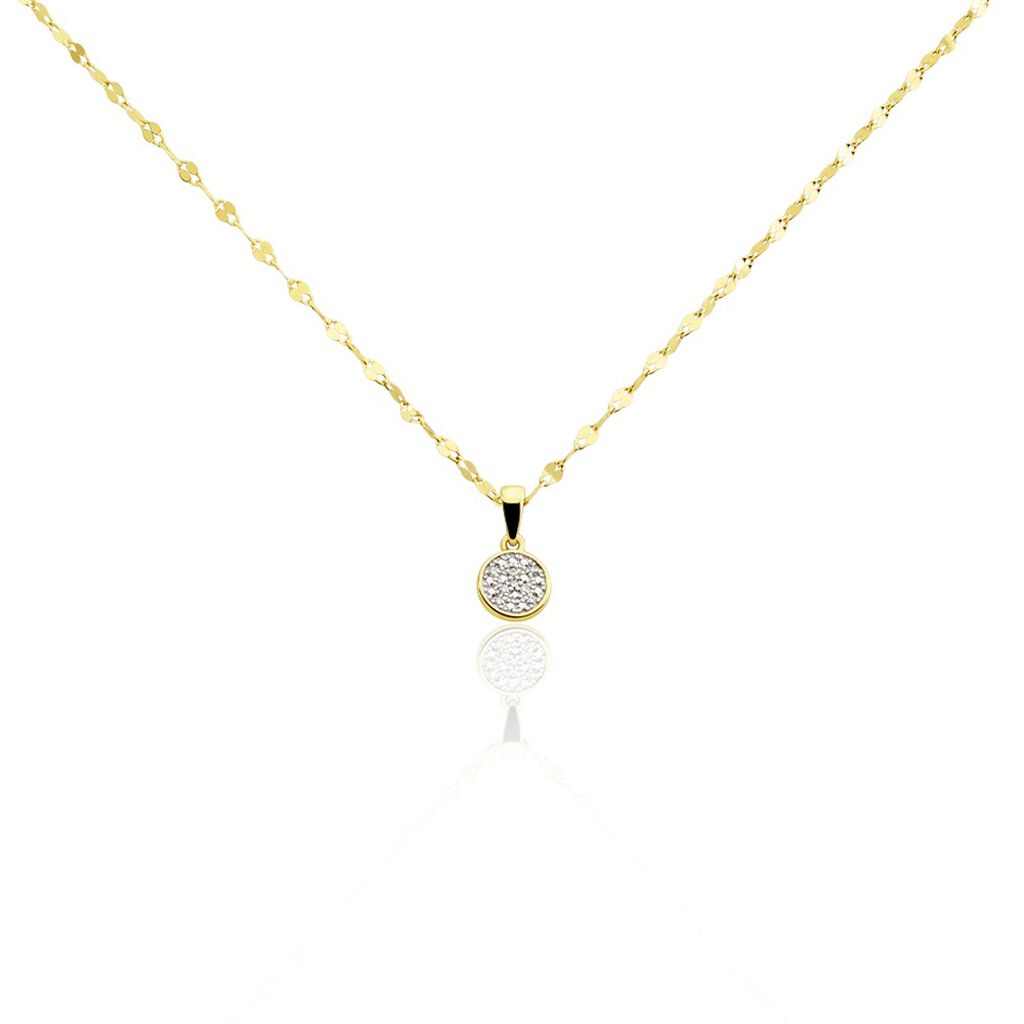 Collier Or Jaune Luminata Diamants