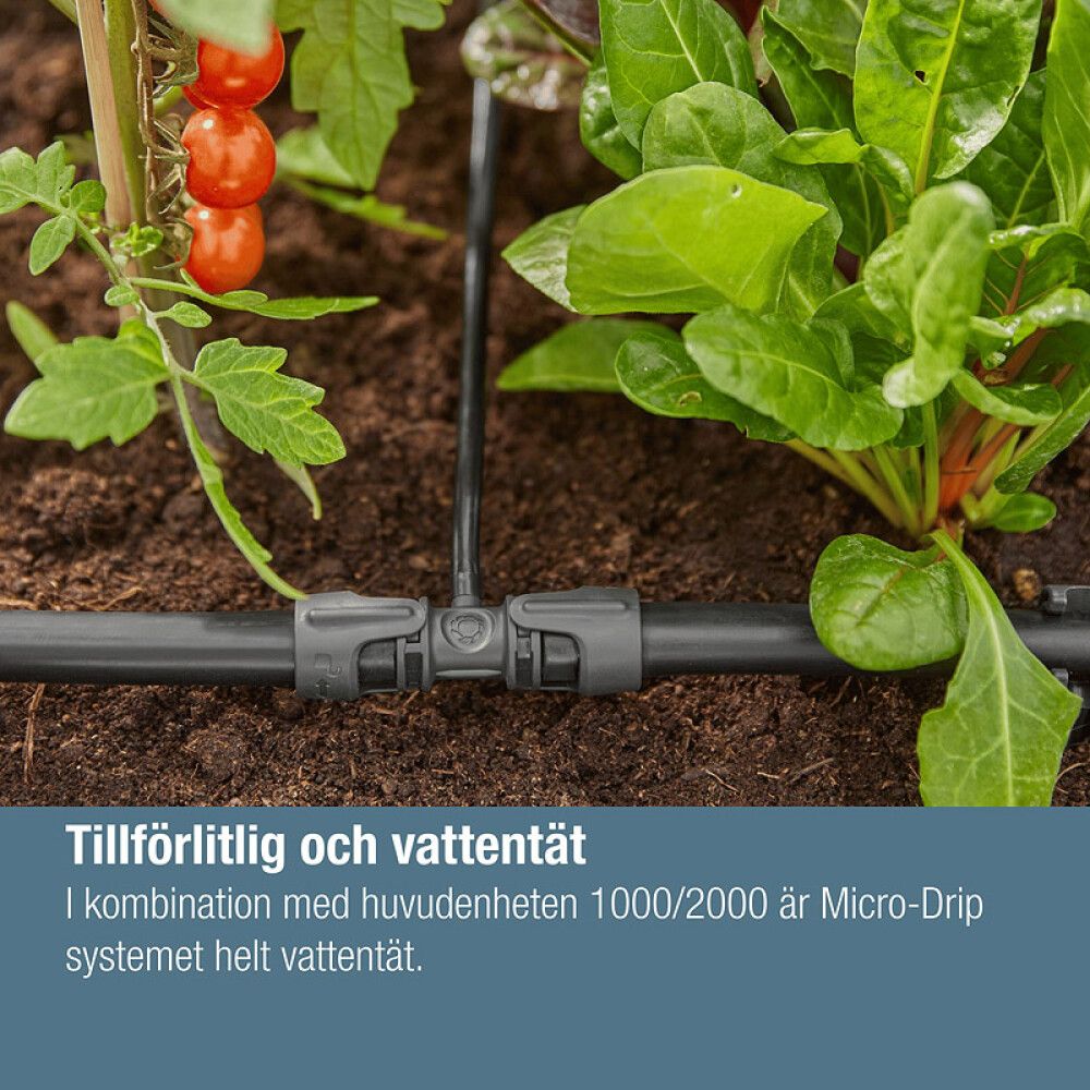 T-KOBLING GARDENA MICRO-DRIP-SYSTEM 1/2