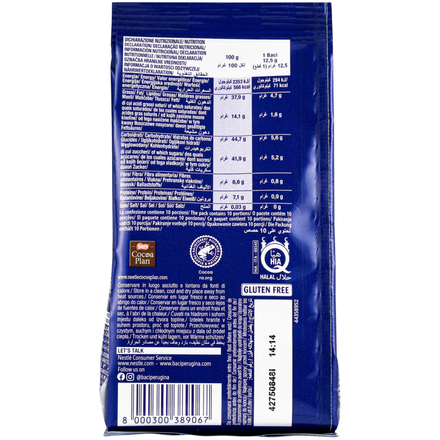 Baci Pralinés Classico Original Dark