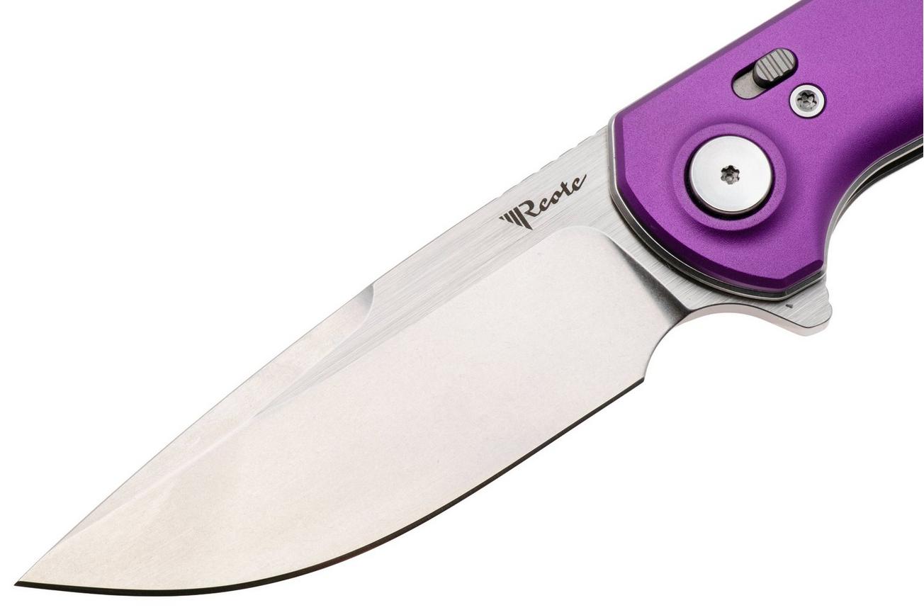 Reate PL-XF Stonewashed NItro-V, Purple Aluminium, zakmes