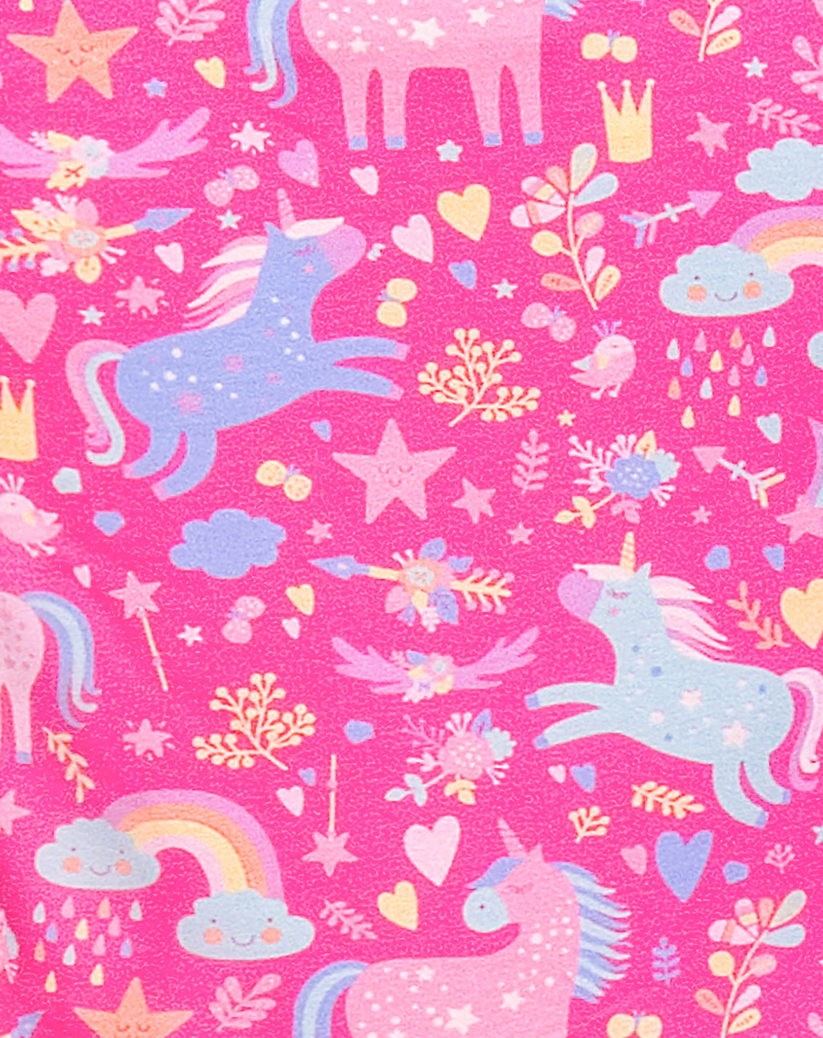 Kleid HAPPY UNICORN ärmellos mit Haarband in pink