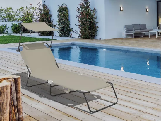 Bain de soleil pliable 
