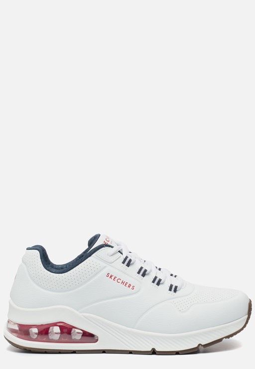 Skechers Uno 2 sneakers wit Textiel