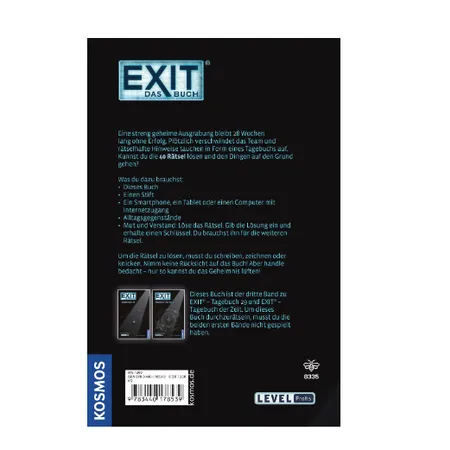 KOSMOS EXIT Buch - Tagebuch der Ewigkeit