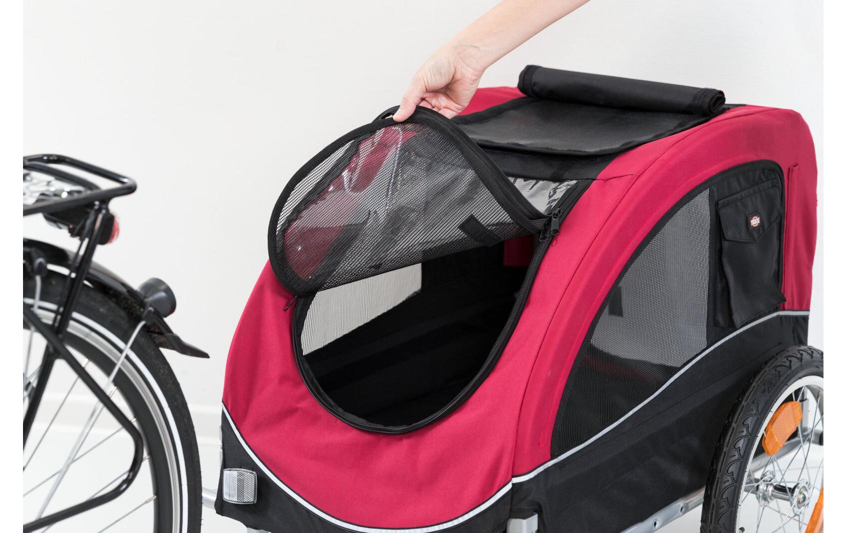 Fahrrad-Anhänger Grösse M<br>Fahrradanhänger für Hunde