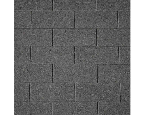 PRECIT rechthoekige dakspanen zwart verpakking = 2 m²