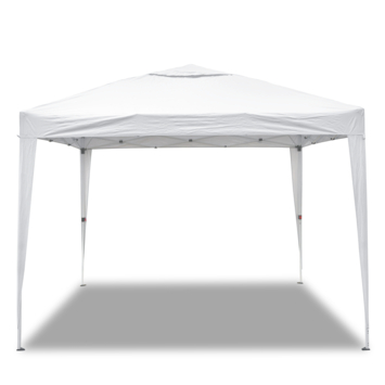 Handson One Touch partytent 2,95 x 2,95 m wit vierkant waterafstotend