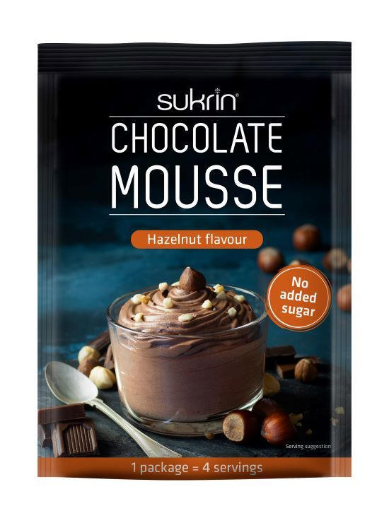 Sukrin Chocolate Mousse Hazelnut flavour