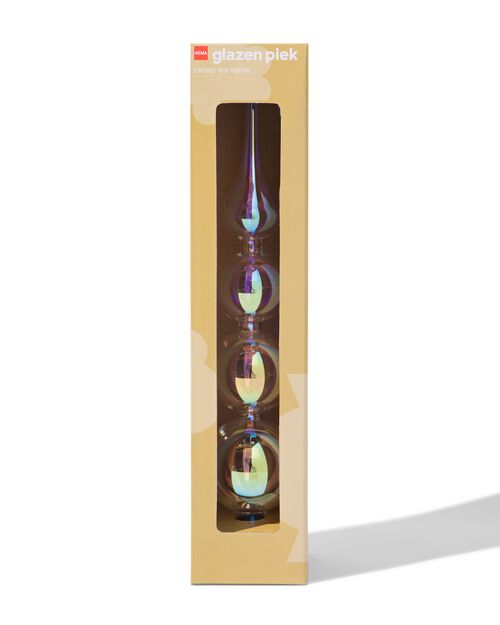 pointe de sapin en verre