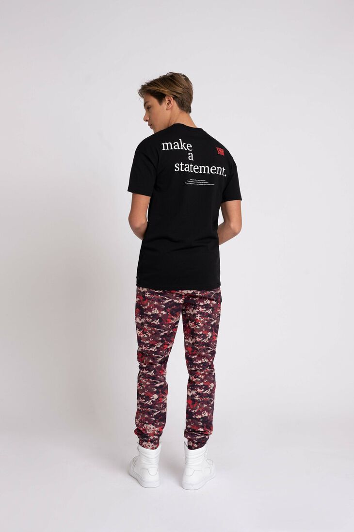 NIK & NIK zwarte nik & nik t-shirt statement t-shirt