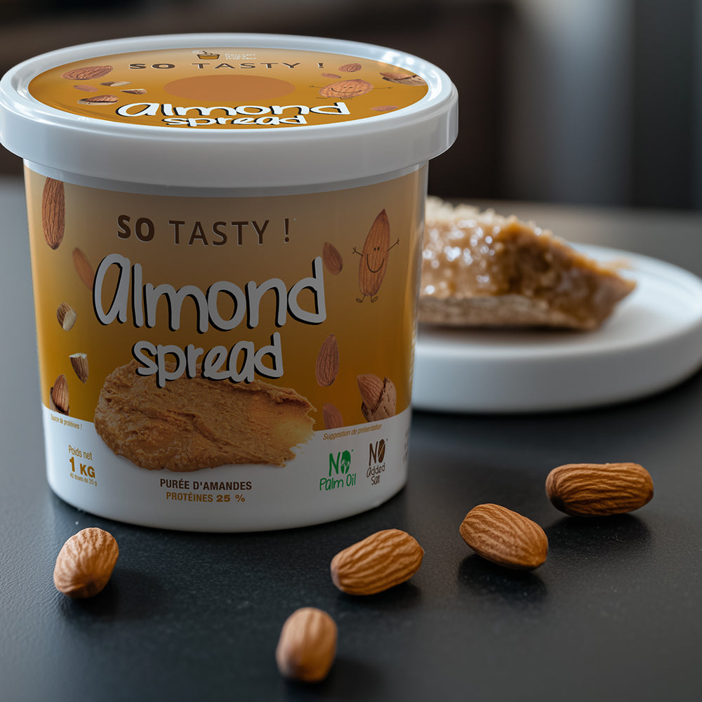 SOTASTY Amandes à Tartiner Crunchy / Pâte à tartiner