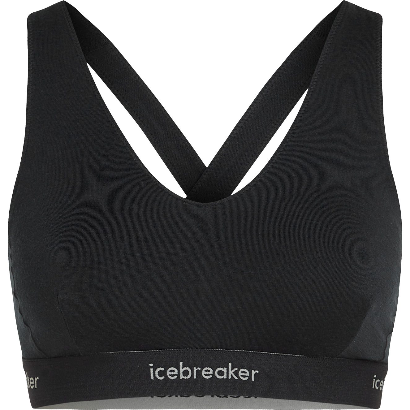 Icebreaker Merino Blend 125 Cool-Lite™ Sprite Racerback-BH Damen schwarz