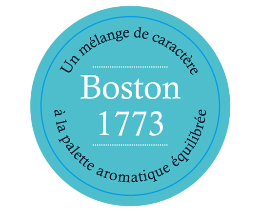 Thé noir Boston 1773 - Boîte 100g - COMPTOIR FRANÇAIS DU THÉ