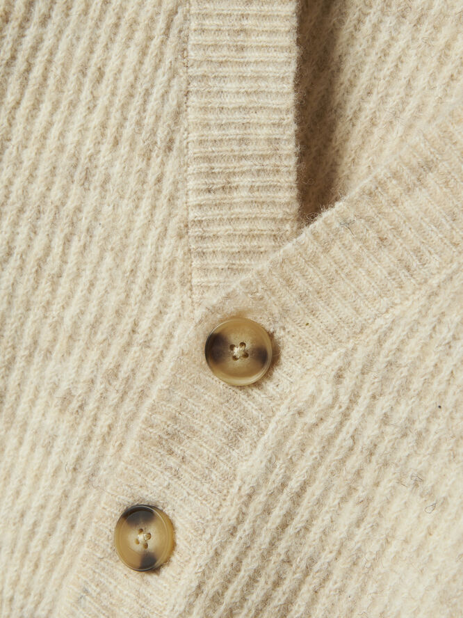 Name It NKFHOLLY BOXY SHORT KNIT CARD NOOS Pure cashmere